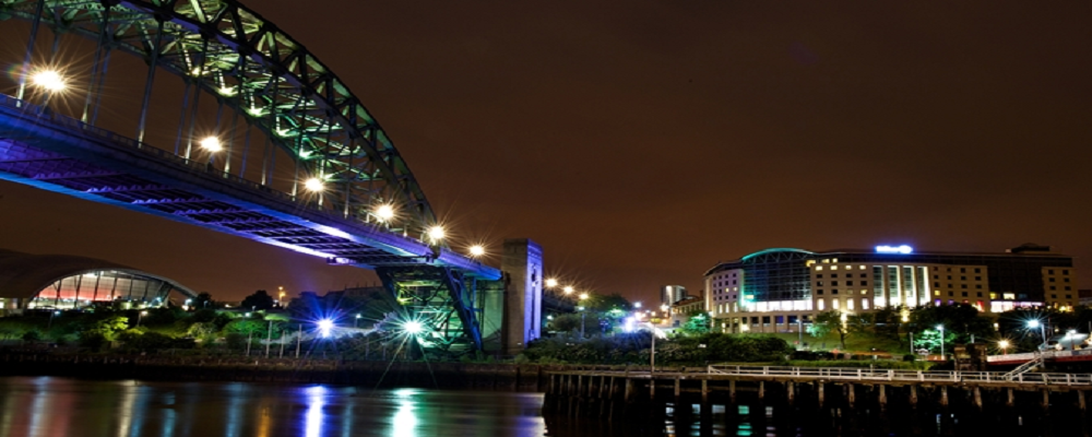 Hilton Newcastle Gateshead -Evening 1000 x 400